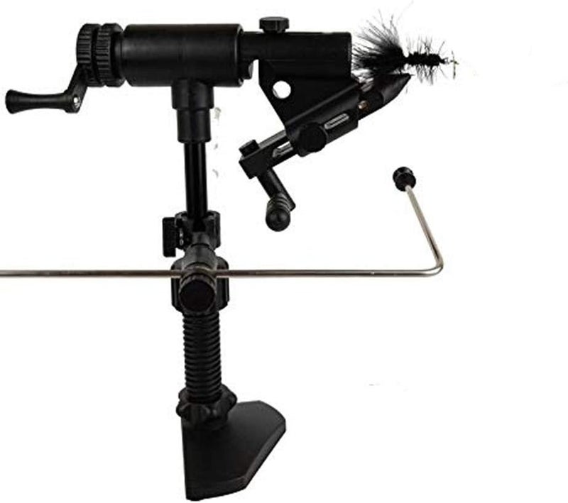 Riverruns II Generation Rotary Fly Tying Vise 360 Degree Rotation Ultra Light Rotary Fly Vise - Image 1